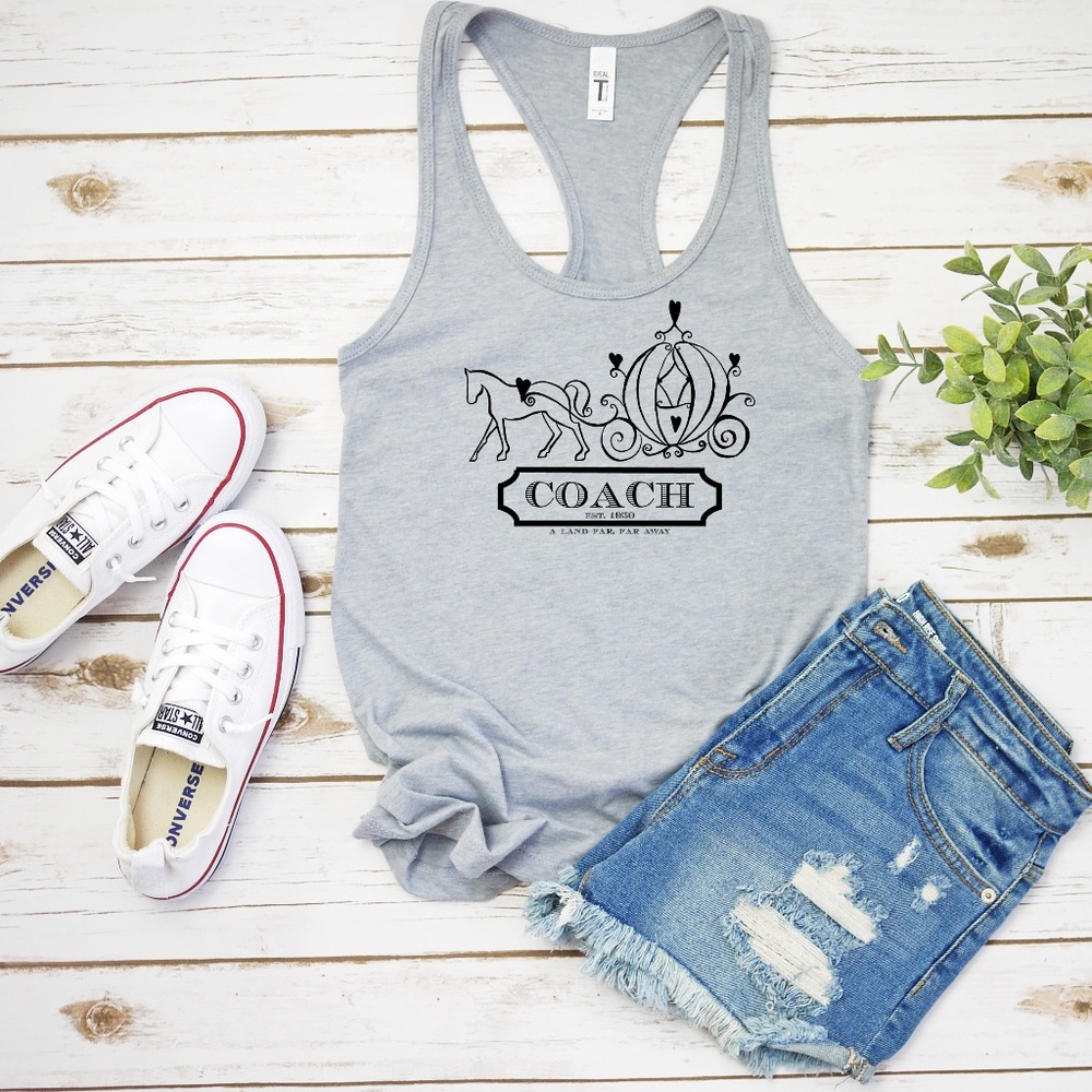 Cinderella Coach Tank Top
